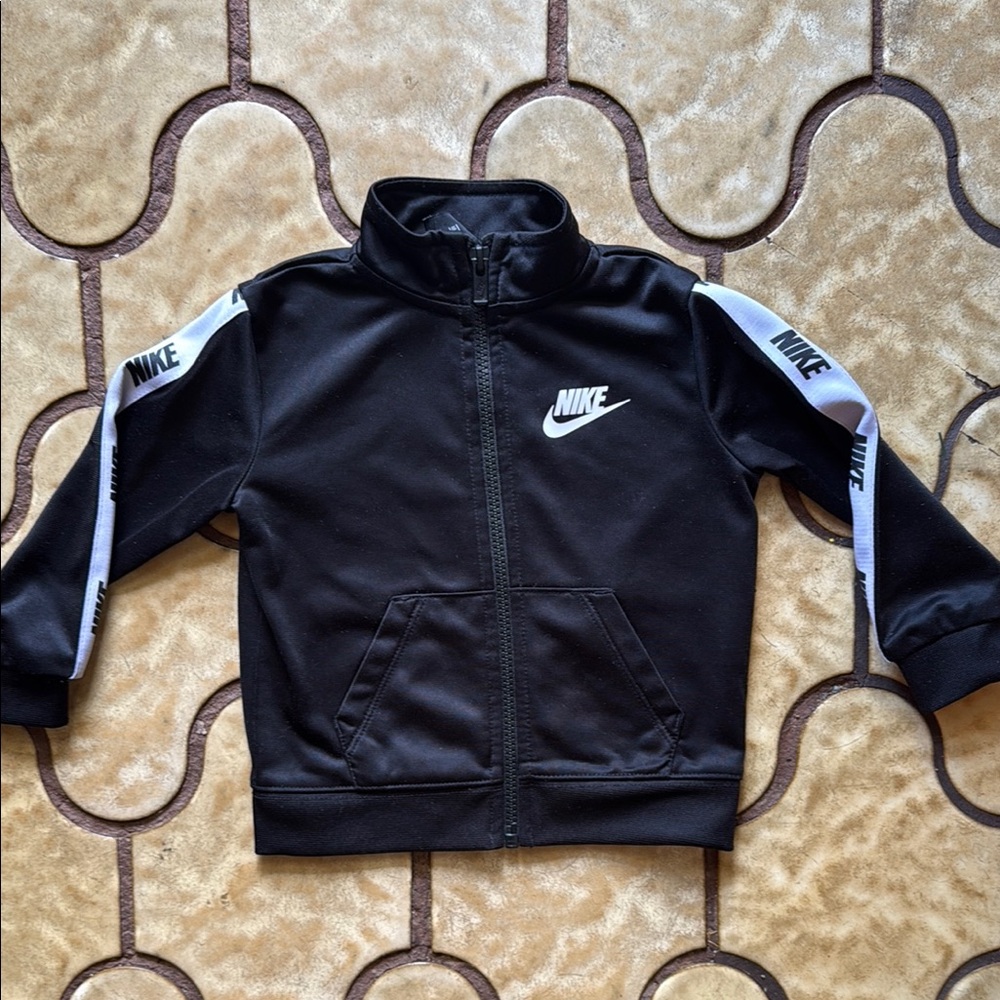 Baby Nike Black and White Track Jacket